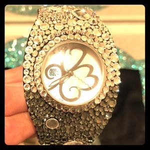 Jimmy Crystal Bling Bangle Watch MUST SEE!!!